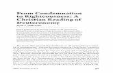 From Condemnation to Righteousness: A Christian Reading of Deuteronomy€¦ · 87 From Condemnation to Righteousness: A Christian Reading of Deuteronomy Jason S. DeRouchie Jason S.