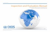 Table of contents Inspection and Evaluation Manual · 2018-10-03 · OIOS-IED Inspection and Evaluation Manual 3 Table of contents Foreword On behalf of the Office of Internal Oversight