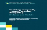 Tackling Inequality Through Gender Budgeting...Tackling Inequality Through Gender Budgeting: Evidence and Models 2 Our Mission The Wales Centre for Public Policy helps to improve policy