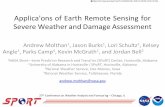 Applica'ons of Earth Remote Sensing for Severe Weather and ... · Applica'ons of Earth Remote Sensing for Severe Weather and Damage Assessment . Andrew Molthan1, Jason Burks1, Lori