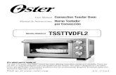 MODEL/MODELO TSSTTVDFL2...User Manual Convection Toaster Oven Manual de Instrucciones Horno Tostador por Convección Visit us at MODEL/MODELO TSSTTVDFL2 It’s what we’re made of.