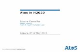Atos in H2020 - TÜBİTAKtubitak.gov.tr/sites/default/files/02atos_sn._josemaca... · 2015-05-08 · Atos in H2020 Josema Cavanillas R&D&I Director Public & Health Market Director