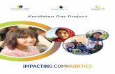 IMPACTING COMMUNITIES - Crescent Petroleum · Crescent Petroleum and Dana Gas currently produce over 83,800 barrels of oil equivalent per day in the KRI. Crescent Petroleum and Dana