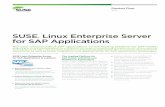 SUSE Linux Enterprise Server for SAP Applicationsmedia.zones.com/images/pdf/flyer-suse-linux...SUSE Linux Enterprise Server . for SAP Applications. This is the only operating system