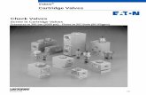 Vickers Cartridge Valves Check Valves - Vickers | …vickershydraulics.ru/pages/hydraulics/valves/screw-in...Revised 2/99 720 Screw In Cartridge Valves Pressures to 350 bar (5000 psi)