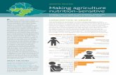 OROMIA REGION Making agriculture nutrition-sensitive...Oromia Region of Ethiopia, offers insight into the gaps and opportunities where nutrition-sensitive agriculture policies and