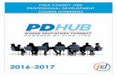Where Educators Connect - Pima Countypimajted.org/wp-content/uploads/2016/06/Pima-County-JTED...2 Where Educators Connect Fall and Spring Course Offerings 2016 - 2017 Certification