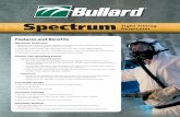 Spectrum - Bullard system providing the best combination of both face and respiratory protection in a single package. • The EVA PAPR delivers 8.5 CFM of airflow to the Spectrum for