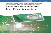 Green Materials for Electronics · 2017-10-18 · v List of Contributors xi Preface xv 1 1Emerging "Green" Materials and Technologies for Electronics Melanie Baumgartner, Maria E.