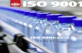 ISO 9001-2015 - How to use it · 2020-01-30 · ISO 9001:2015 (the most recent version of the standard) is made up of a number of different sections, each con-centrating on the requirements