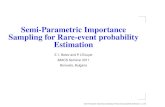 Semi-Parametric Importance Sampling for Rare-event ...parallel.bas.bg/dpa/IMACS_MCM_2011/Talks/Zdravko_Botev.pdfSemi-Parametric Importance Sampling for Rare-event probability Estimation