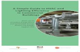 A Simple Guide to HVAC and Lighting Efficiency in ... · HVAC and ighting Efficiency in Commercial BuildingsHVAC and Lighting Efficiency in Commercial Buildings ... building energy
