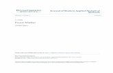 Journal of Modern Applied Statistical Methodsinclusion in Journal of Modern Applied Statistical Methods by an authorized administrator of DigitalCommons@WayneState. Recommended Citation