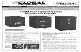 1 and 2 Door Depository Safes Burglary and Fire Safe...1 and 2 Door Depository Safes User's Manual Burglary and Fire Safe 2 WARNING Test the new code several times (CODE+"#") before