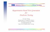 Requirements-based Test Generation Predicate Testingewong/SE6367/03...Predicate Testing Requirements-based Test Generation for Predicate Testing (©2012 Professor W. Eric Wong, The