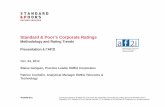 Standard & Poor’s Corporate RatingsGlobal Corporate Average Cumulative Default Rates 1981-2010 20% 40% 60% Over 5 years, the global corporate default rate for investment grade companies