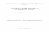 Poverty and Precarity in Portugal: A Multidimensional Approach · 2017-02-03 · Poverty and Precarity in Portugal: A Multidimensional Approach Izaura Solipa Figueira Pires de Carvalhoy