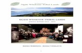 NGĀTI WHAKAUE TRIBAL LANDS - ngatiwhakaue.iwi.nzngatiwhakaue.iwi.nz/wp-content/uploads/2015/04/...NGĀTI WHAKAUE TRIBAL LANDS ... Putting rules around the use of our land and getting
