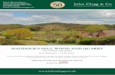 near Telford, Shropshire 13.14 Hectares / 32.46 AcresMADDOCK’S HILL WOOD AND QUARRY near Telford, Shropshire 13.14 Hectares / 32.46 Acres Rare to the market in this part of Shropshire,