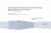 Transportation and Parking Management Plancamosun.ca/documents/about/transportation/... · Transportation and Parking Management Plan Executive Summary Revised 2010 By Todd Litman
