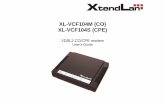 XL-VCF104M (CO) XL-VCF104S (CPE) - ASM.czdownload.asm.cz/inshop/prod/xtendlan/EM-XL-VCF104M_S.pdfXL-VCF104M (CO) XL-VCF104S (CPE) VDSL2 CO/CPE modem . ... 1 km, but degrades at a much