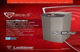 HIGH EFFICIENCY RESIDENTIAL BOILERS · HIGH EFFICIENCY RESIDENTIAL BOILERS ... The KNIGHT® floor-standing fire tube-boiler features reduced installation footprint for flexibility