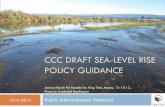 CCC DRAFT SEA-LEVEL RISE POLICY GUIDANCEDec 04, 2013  · of sea-level rise projections relevant to LCP planning area/segment 2. Identify potential sea-level rise impacts in LCP planning