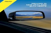 DRIVING IN NEW ZEALAND WITH HERTZ - happartners.com · DRIVING IN NEW ZEALAND WITH HERTZ. There really is only one way to see the best of New Zealand, self-drive. ... from planning