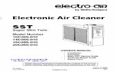 Electro-Air SST Owners Manualelectronicaircleaners.com/database/documents/electroair_sst_owners.pdfElectro-Air SST Owners Manual Author: Bel-Aire Company Subject: Electronic Air Cleaner