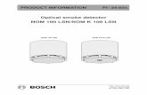 PI 34.62c(A5.en)-NOM 100 LSN / NOM K 100 LSNresource.boschsecurity.com/documents/Installation... · Product Information Optical Smoke Detector NOM/NOM K 100 LSN PI − 34.62c Seite