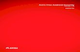 Avira Free Android Security...Avira Free Android Security 1.2 (Status 02-18-2013) 7 Meanwhile, Avira sent a notification Email to your mail box with the credentials re-quired to connect