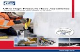 Ultra High-Pressure Hose Assemblies customer is unique to us at CEJN and that is why each ultra high-pressure hose assembly for hydraulics is assembled to your needs. Choose the hose
