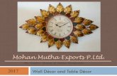 Mohan Mutha Exports P.Ltd.€¦ · About Mohan Mutha Exports P.Ltd.. We are pleased to introduce ourselves as Manufacturer & Exporter of \爀洀愀渀礀 瀀爀漀搀甀挀琀猀