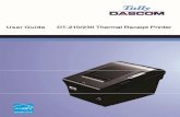 Tally Dascom DT-210/230 UG.pdf · 2014-01-15 · Tally Dascom DT-210/230 II Wichtige Sicherheitshinweise (German) Lesen Sie bitte diese Sicherheitshinweise durch, bevor Sie den Drucker