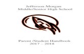Jefferson-Morgan Middle/Senior High School · The Jefferson-Morgan Middle/Senior High School administrators, faculty and staff extend a warm welcome to the students as they become