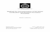 Methods for Characterization of the Diesel Combustion and ...419293/FULLTEXT01.pdf · Methods for Characterization of the Diesel Combustion and Emission Formation Processes Mikael