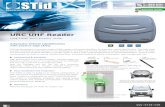 URC UHF Reader · 2016-05-16 · URC UHF Reader STid has developed an innovative range of RFID readers and passive identifiers for automatic vehicle identification. This wide range