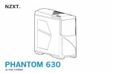 PHANTOM 630 - NZXT · front panel connection fan connection branchement des ventilateurs 前面板连接 フロントパネル部スイッチとLEDの接続 anschluss an vorderseite