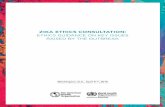 ZIKA ETHICS CONSULTATION · 2017-05-08 · 5 The Regional Program on Bioethics of the Pan American Health Organization (PAHO) led an ethics consultation aimed at providing ethically