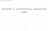Chapter 5. Synchronous Sequential Logic...Chapter 5. Synchronous Sequential Logic Digital Design, Kyung Hee Univ. 2 5.1 Introduction • Electronic products: ability to send, receive,