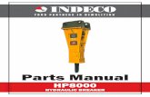 Parts Manual - Indeco Breakersindeco-breakers.com/.../2015/01/HP8000-parts-manual.pdf · 2015-02-07 · indeco - hp 8000 ina part # 900b 1 hp08000 9010 chisel 900c 1 hp08000 9030