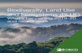 Biodiversity, Land Use and Ecosystems (BLUE) · Land-use, climate, ecosystems and food: aligning policies in the land-use sector This project examines the land-use nexus in the context