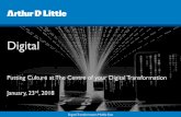 Value proposition: Digital Transformation€¦ · What Digital Transformation Means? The meaning of “digital transformation” has changed dramatically in just the past 10 years