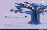 A Level · Edexcel, BTEC and LCCI qualifications are awarded by Pearson, the UK’s largest ... The Pearson Edexcel Level 3 Advanced GCE in Economics B is structured into four themes