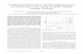 A Maximum Power Point Tracker Implementation for ... Maximum... · A Maximum Power Point Tracker Implementation for Photovoltaic Cells Using Dynamic Optimal Voltage Tracking Emil