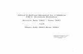 Alfred I duPont Hospital for Children - Nemours · 2020-04-11 · Alfred I duPont Hospital for Children PICU Resident Rotation Review July 2002 – June 2003 And ... instructors,