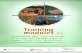 FOR GREENHOUSE GAS INVENTORY TEAMS - CD ... 5 TRAINING MODULES FOR GREENHOUSE GAS INVENTORY TEAMS 5