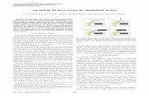 An Optical 3D Force Sensor for Biomedical Devices · An optical 3D force sensor for biomedical devices Lucas Samuel Lincoln, Morgan Quigley, Brandon Rohrer, Curt Salisbury, and Jason