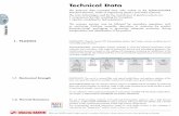 Technical Data - Oceania Industrial Components · 2018-01-30 · The technical data presented here refer mainly to the ELESA+GANTER Standard elements, made of engineering plastics
