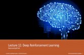 Lecture 12: Deep Reinforcement Learning · Atari, Go, Chess, Pacman o Learning sequential algorithms Attention, memory Some examples of RL. UVA DEEP LEARNING COURSE –EFSTRATIOS